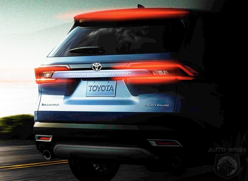 That Toyota Grand Highlander We Have Been Telling You About Will Debut At Chicago Auto Show